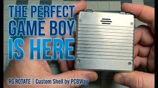 The Perfect Game Boy Is Here Anbernic RG Rotate | Custom Shell by PCBWay