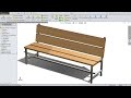 SolidWorks tutorial for Beginners Bench
