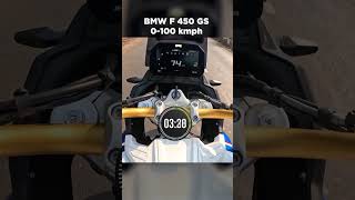 BMW F 450 GS 0-100 Test! | Is BMW F 450 GS Fast Enough?