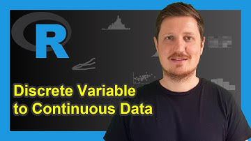 Convert Discrete Factor to Continuous Variable | Categorical Data | as.character() & as.numeric()