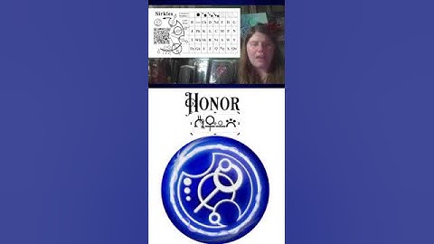 "Honor" written in sirkles #cypher  #doctorwho #script #stormlightarchive