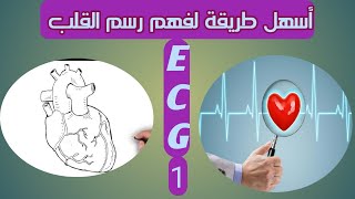 أزاى تقرأ رسم القلب بطريقه سهله جدا ضربات القلب رسم القلب تخطيط القلب  ECG READING