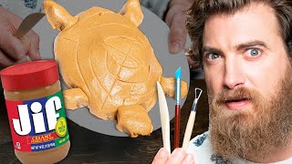 We Carve Peanut Butter Sculptures
