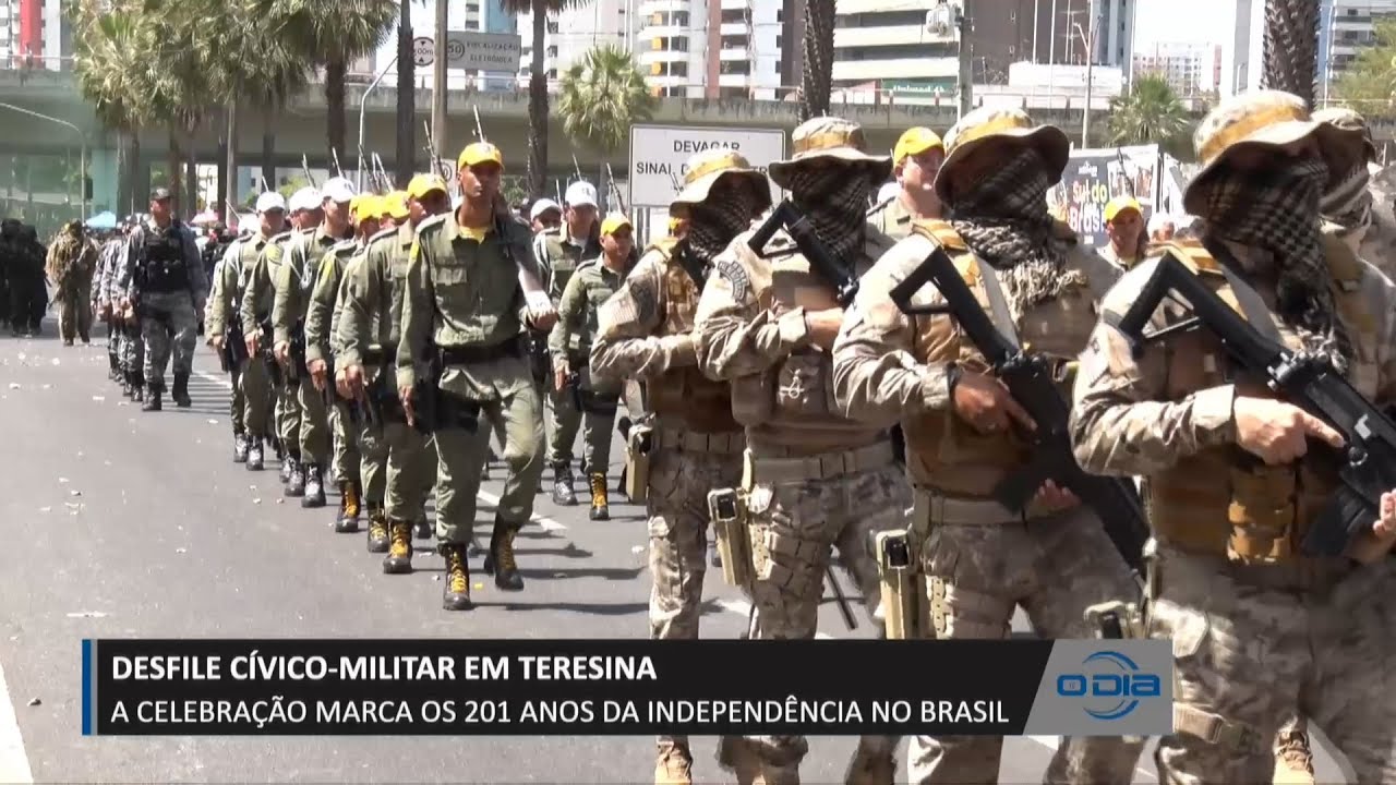 Desfile Cívico-Militar em Teresina celebra 201 anos da Independência do Brasil 07 09 2023