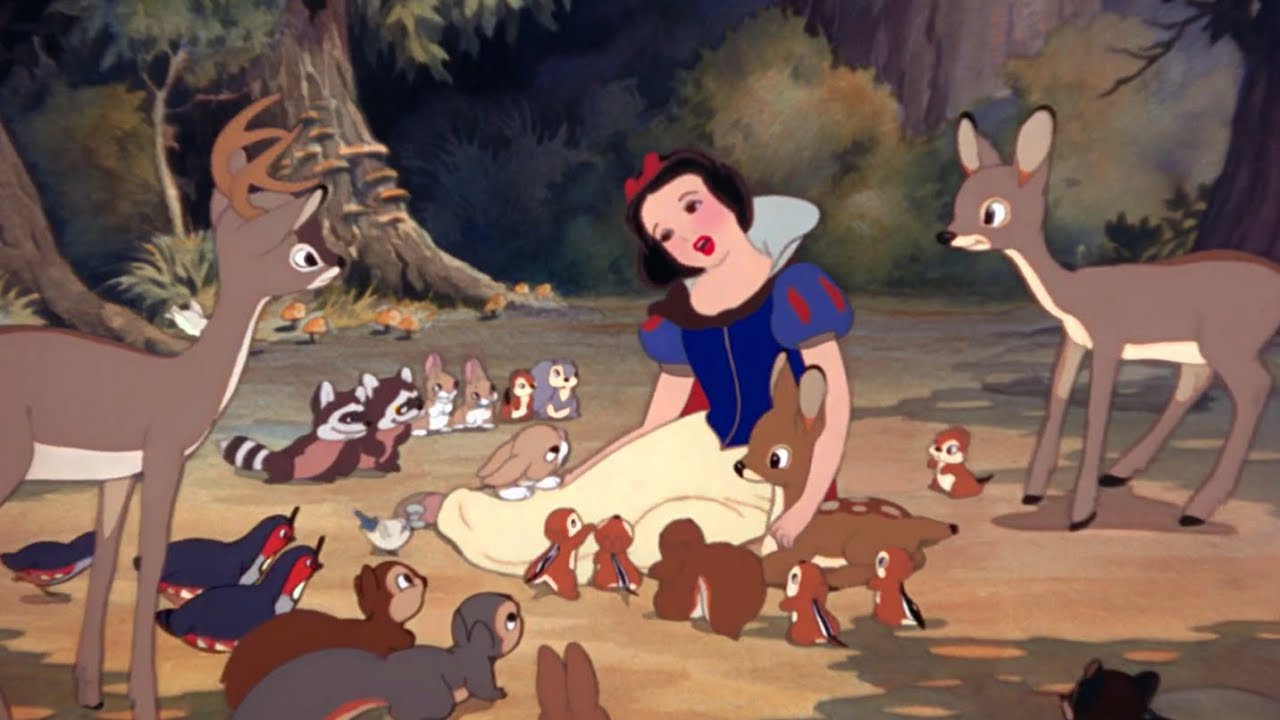 🇬🇷 Snow White and the Seven Dwarfs - With a Smile and a Song - Greek