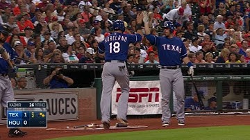 TEX@HOU: Moreland scores on Kazmir