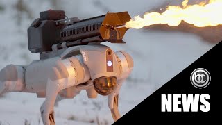 The Flame Throwing Robot Dog