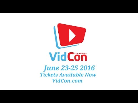 VIDCON 2016 TICKETS ON SALE NOW!