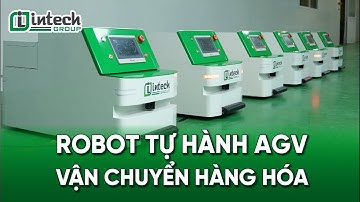 Robot tự hành AGV vận chuyển hàng hóa | Intech Group