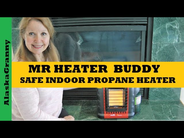 Mr Heater Buddy Indoor Portable Propane Heater - YouTube