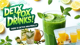 These 10 Drinks Help Detox Your Body Naturally