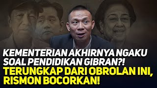 Download Lagu KEMENTERIAN AKHIRNYA NGAKU SOAL PENDIDIKAN GIBRAN?! TERUNGKAP DARI OBROLAN INI, RISMON BOCORKAN! MP3