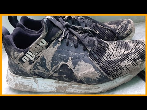 How To Clean Running Shoes | Cleaning Shoes Tutorial | Men's Style Essential - YouTube