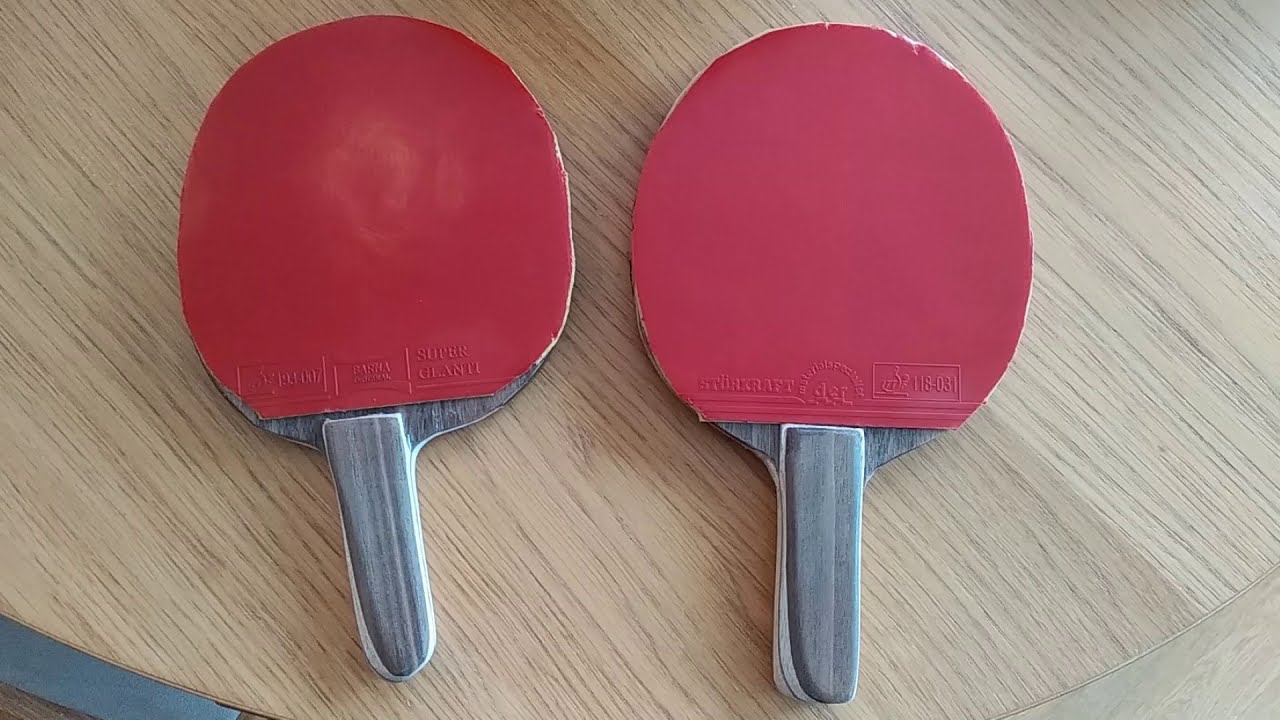 20210218 Testing DMS Störkraft and Barna SuperGlanti on balsa blades