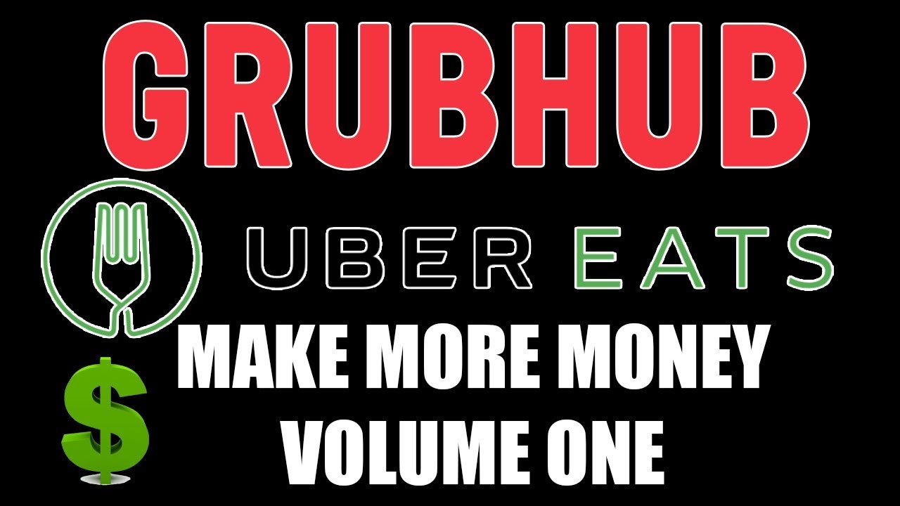 How To Make More Money As A Delivery Driver Volume One Grubhub Ubereats Delivery Driver Tips - 