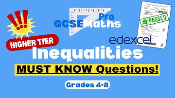MOST REPEATED INEQUALITIES EDEXCEL PREDICTED EXAM QUESTIONS | GCSE Maths Pro