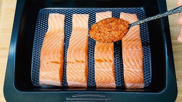 Ich habe noch nie so einen leckeren Fisch gegessen❗Das zarteste Lachsrezept, das einem auf der