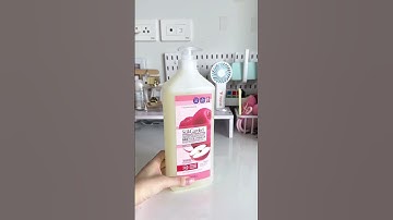 Dùng nước rửa chén để rửa hoa quả là có thật #lamdep #nuocruabat #nuocruahoaqua #review