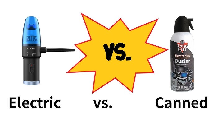 Canned Air vs. Electric Air Duster (Which Blows Harder?) 