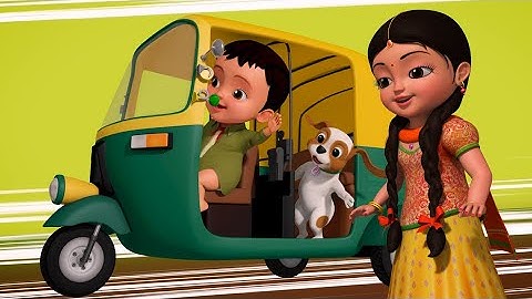 Auto Vaccindi Cudandi - Playing with Toys | Telugu Rhymes for Children | Infobells