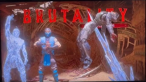 How to unlock Subzero’s brutality “frost bite” in MK11