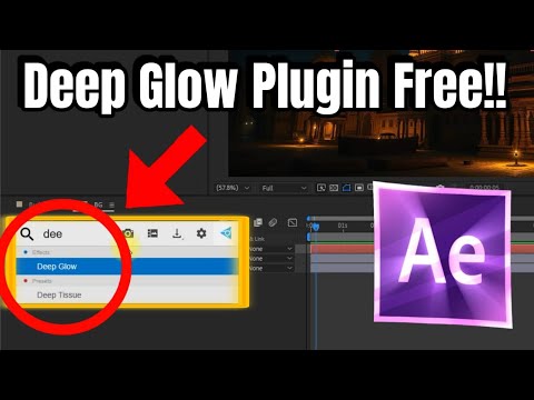 🆓 Free Deep Glow Plugin for After Effects ✨