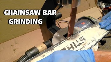 Chainsaw Guide bar Maintenance