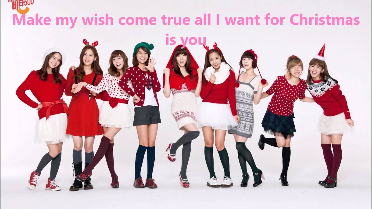girls generation snsd all i want for christmas is you english lyrics - What Girls Want For Christmas girls generation snsd all i want for christmas is you english lyrics - What Girls Want For Christmas