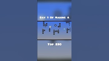 Day 1 Of Making A Top 250 In Geometry Dash  #geometrydash #gdupdate #gd #shorts #gaming #gmd