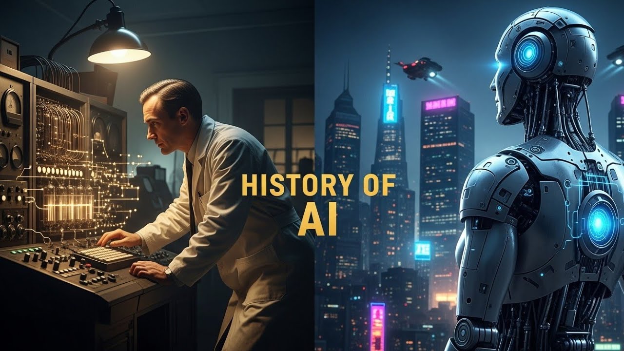 What is the REAL AI History Story? #aihistory #history - YouTube