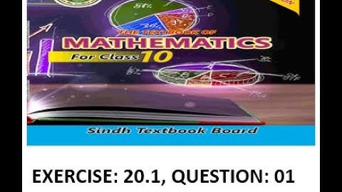 NEW MATHS BOOK | EXCERCISE 20.1 |  THEORY OF QUADRATIC EQUATIONS | SINDH  | KARACHI || CLASS 10th |