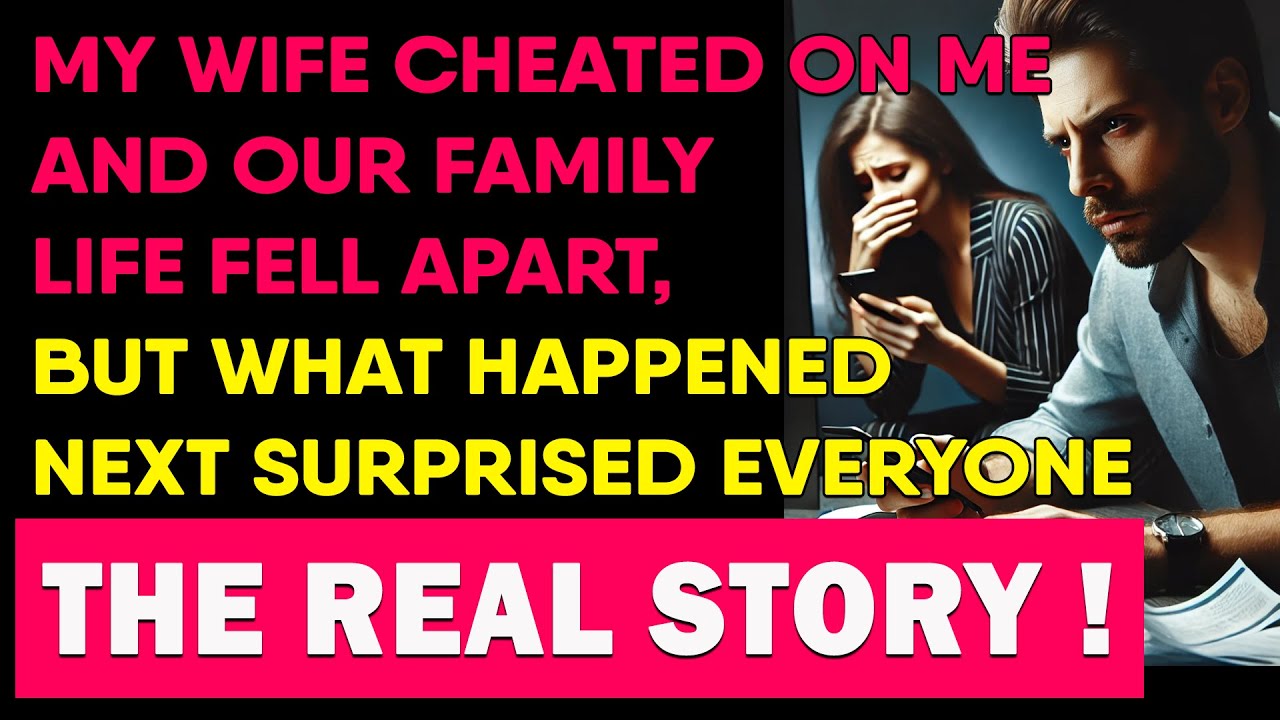 MY WIFE CHEATED ON ME AND OUR FAMILY LIFE FELL APART, BUT WHAT HAPPENED ...