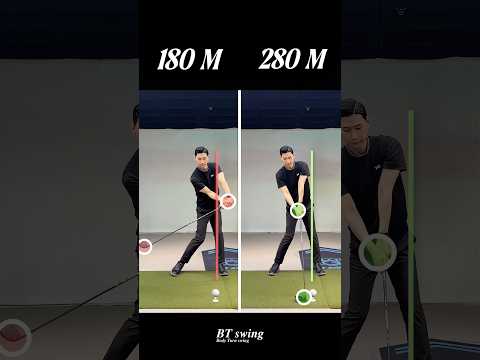 드라이버 손에 위치에 따라서 <strong>공의</strong> 탄도 비거리가 달라집니다ㅣ The driver distance is 100 meters different
