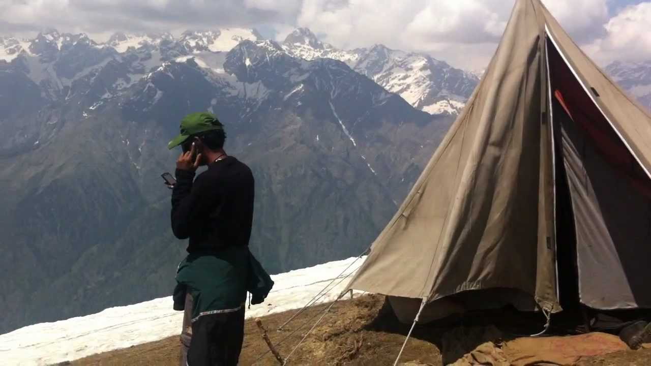 Awesome Nagaru Camp - Sarpass trek in Himalayas