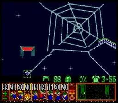 Lemmings - Taxing Level 20 Solution