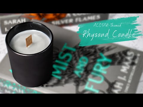DIY Night Court Candle | ACOTAR Candle