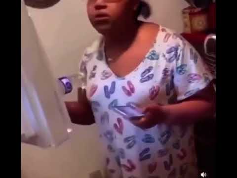 Upset girl saying