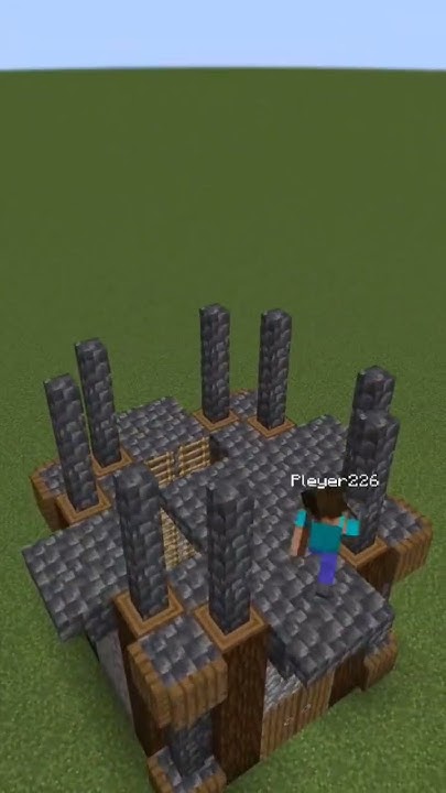 Сторожова вежа #minecraft #minecraftbuilding #bones - YouTube