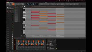 Bitwig, idea: note operator + ParSeq8 based sequencer III.