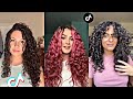 Curly Hair Routines 2021 ~ Tiktok Compilation