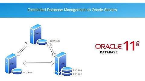 Distributed Database Management on Oracle Servers