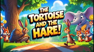 The Tortoise and the Hare - Aesop's Fables | Moral Cartoon Stories for Kids