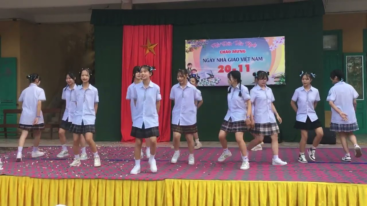 Vũ điệu thanh Xuân 8a trường THCS Hải Vân - youtube