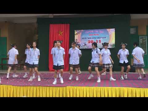 Video Vũ điệu thanh Xuân 8a trường THCS Hải Vân - youtube