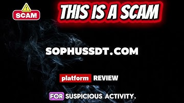 sophussdt.com Scam Alert — Fake Crypto Trading Platform Exposed