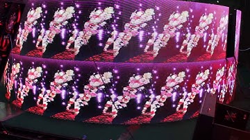 Cylinder LED Screen - Column Wrap LED Display - Curvable LED Screen - Curved