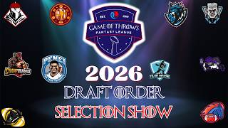 2026 DRAFT ORDER SELECTION SHOW