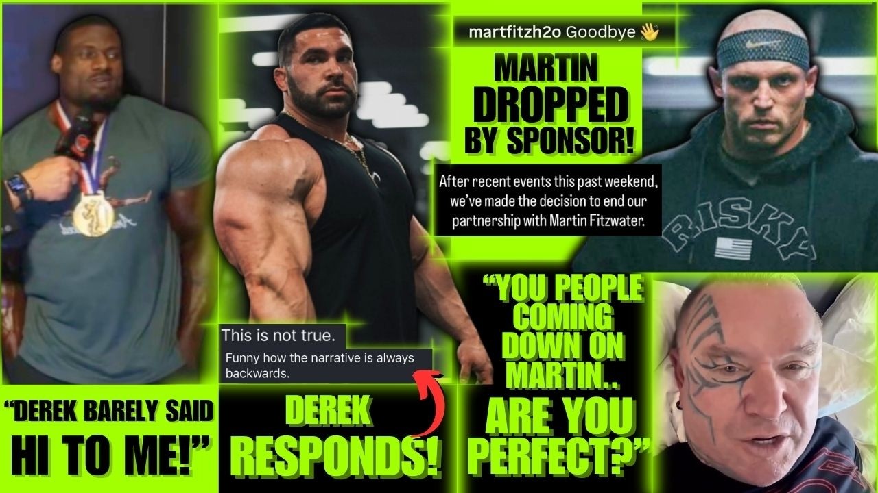 Мартин Фитцуотер лишился спонсора! | Эндрю и Дерек - Выстрелы! | Ли Прист защищает Мартина!