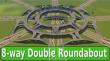 8-way Double-Roundabout