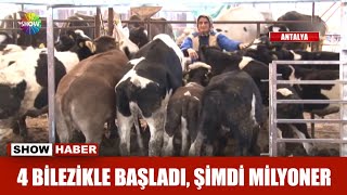 4 bilezikle başladı, şimdi milyoner